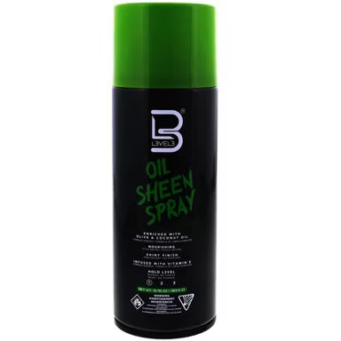 LEVEL3 Oil Sheen Spray - Olive & Coconut Oil - 12.95 oz
