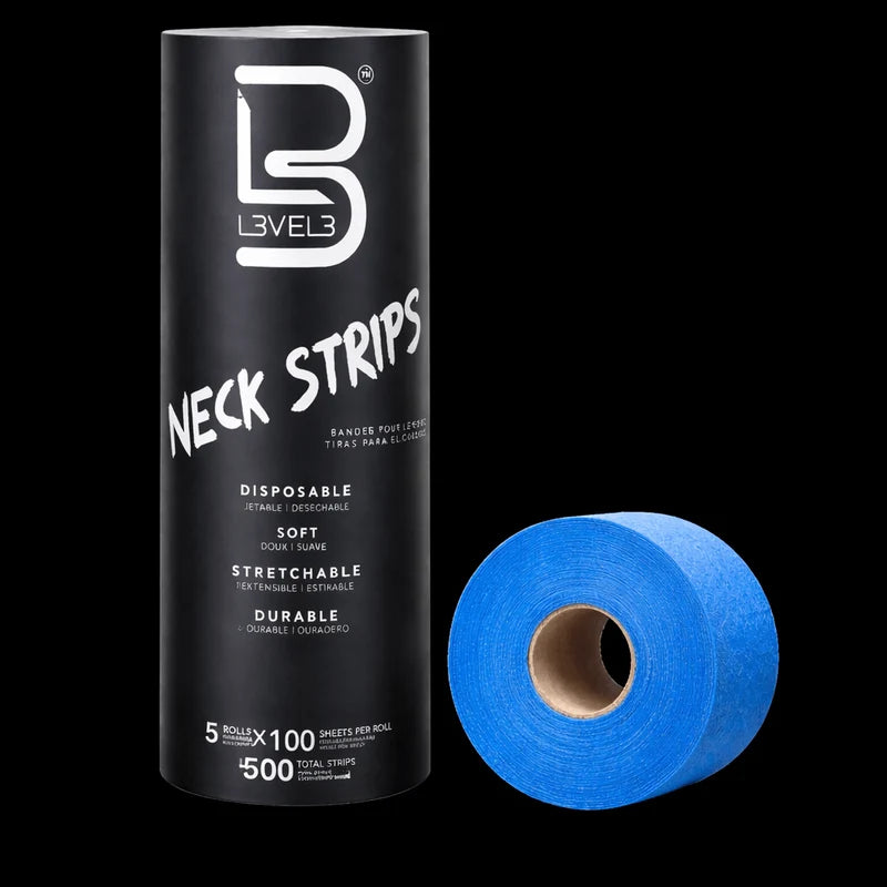 L3VEL3 Neck Strip - 5 Rolls (500 Count)