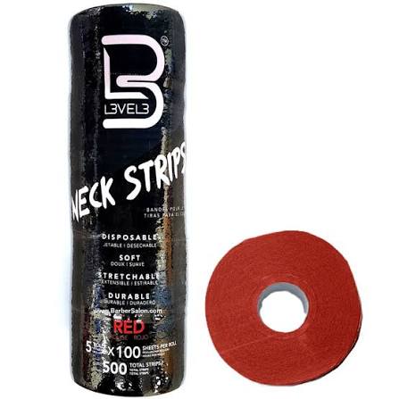 L3VEL3 Neck Strip - 5 Rolls (500 Count)